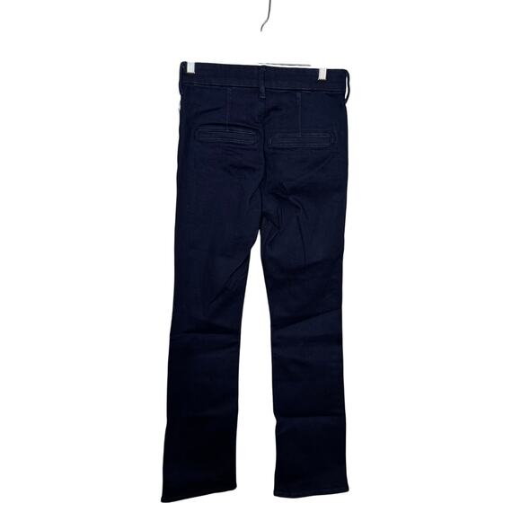 Express Barely Boot High Rise Jeans Women’s 2 Short Blue Denim Stretch Casual - Picture 2 of 14